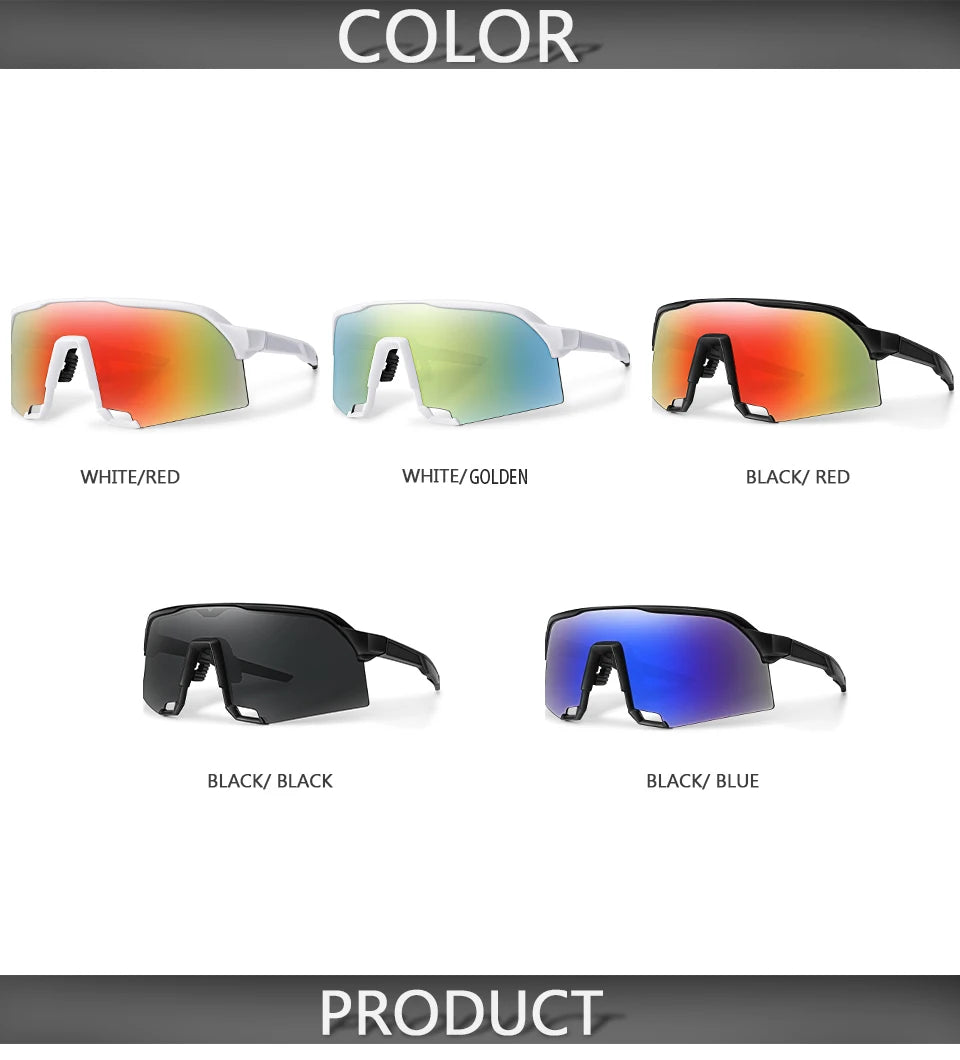 New Style Outdoor Sports Sunglasses Oversize Windproof Goggles for Men And Women Cycling Bicycle Road Hiking Camping 10~13days