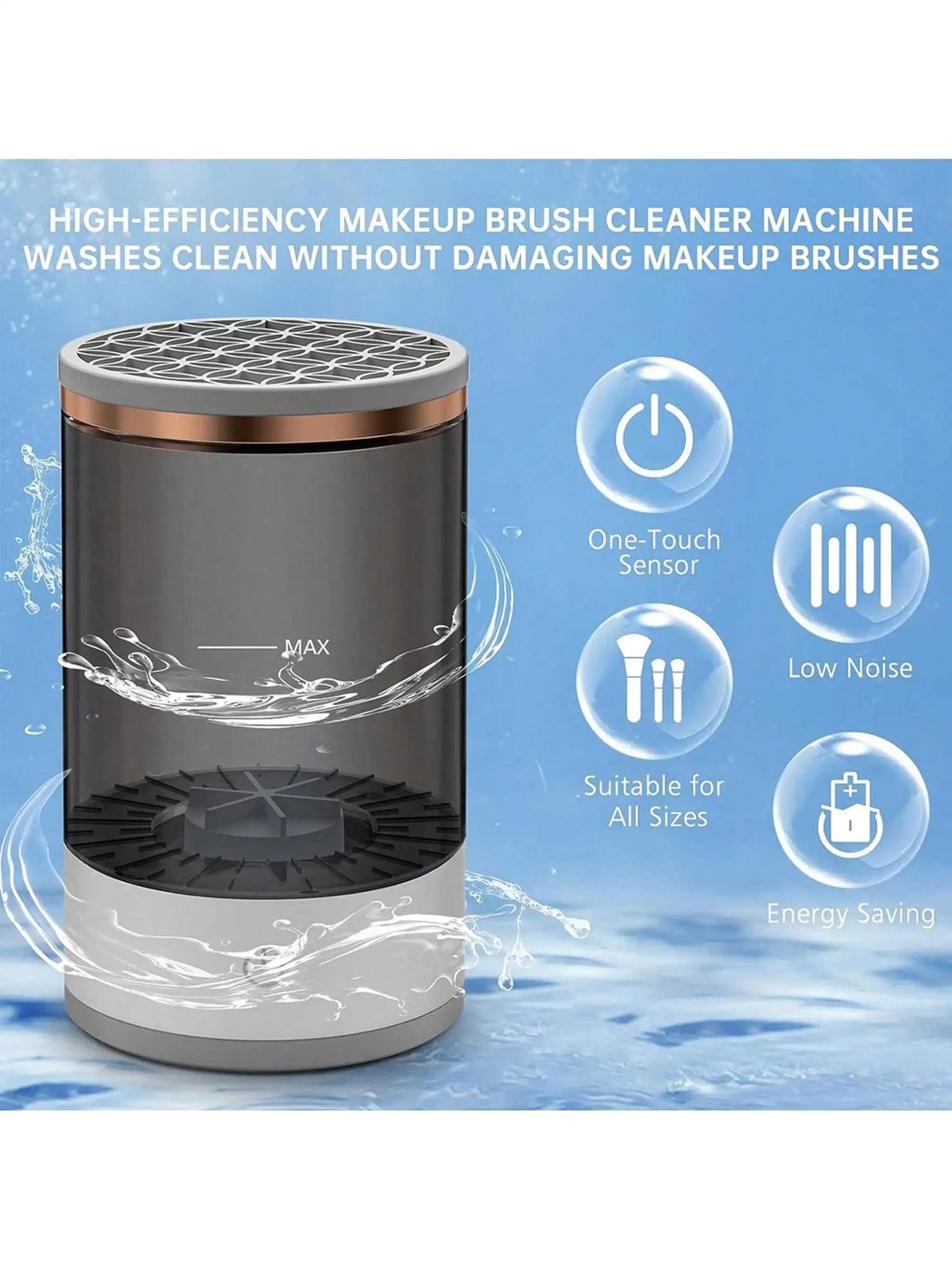 Electric Makeup Brush Cleaner Machine 6~11days
