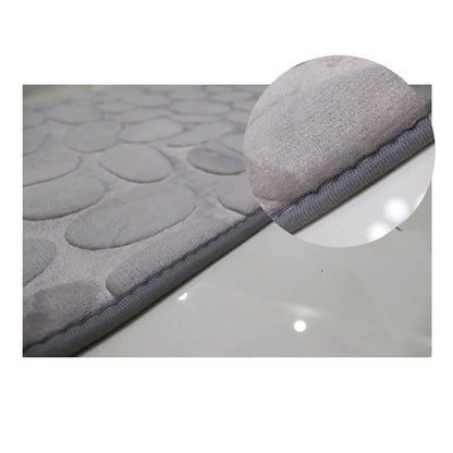 Set of 3 Bathroom Bath  Cobblestone Mat Set Cobblestone 9~13days