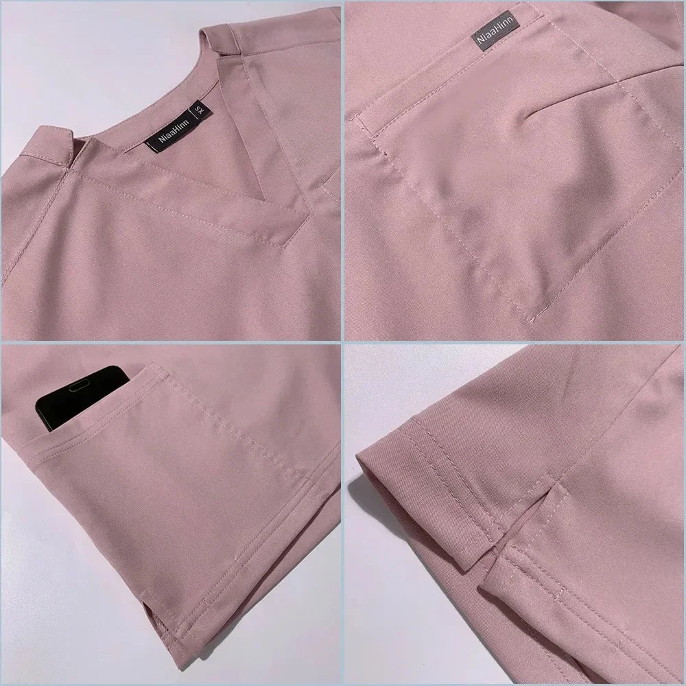 Operating Room Medical Uniform Scrubs Hospital Working Scrubs Set 3~8days