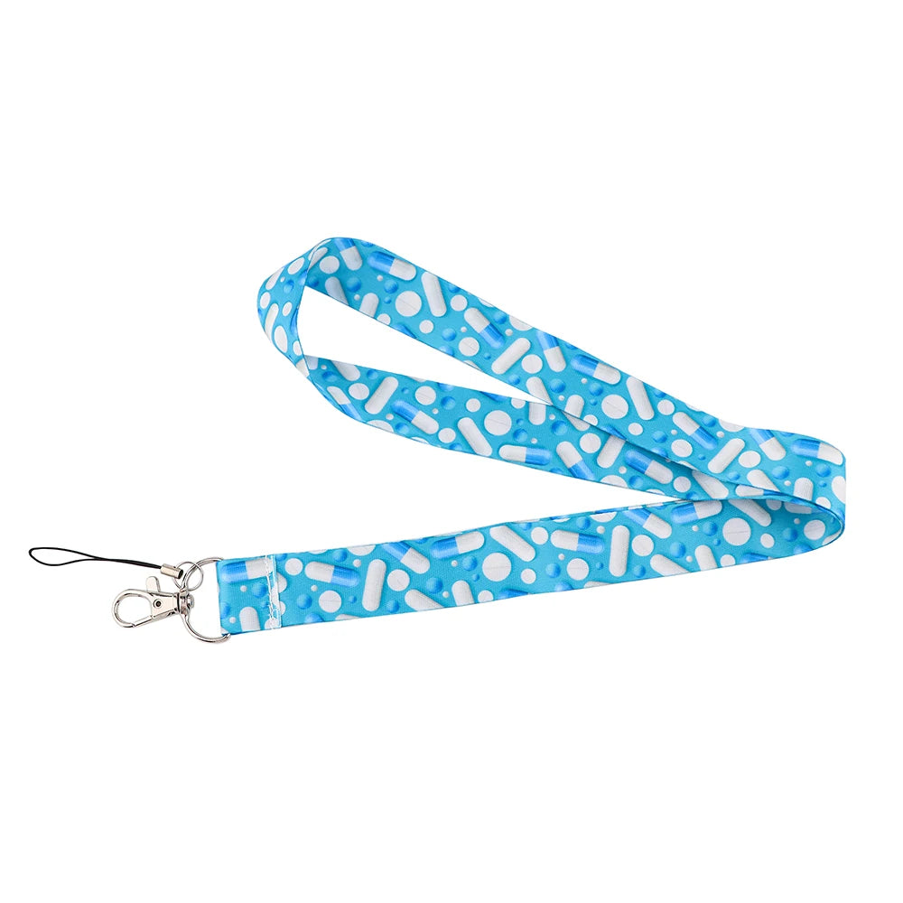 Medical Doctor Nurse Lanyards for Key Neck Strap For Card Badge Gym Key Chain Lanyard Key Holder DIY Hang Rope Keychain 7~11days