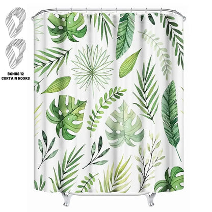 Green Eucalyptus Shower Curtain, 2~8days