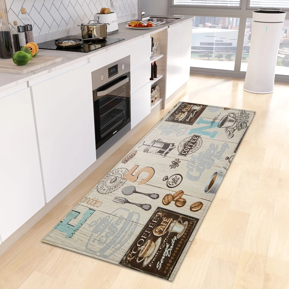 Entrance Doormat House Kitchen Rug Non-Slip Foot Mat 9~13days