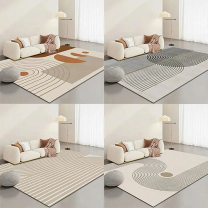 Simple Line Pattern Floor Mat 7~16days