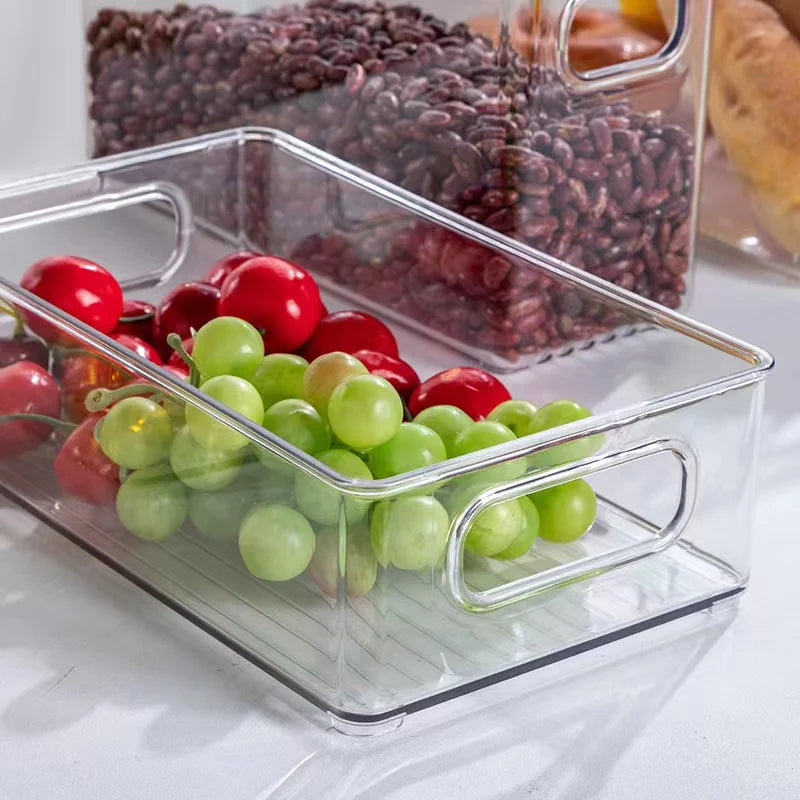 Refrigerator Organizer Bin Food Refrigerator Organizer Fridge Storage Box Organizers Plastic Food Storage kitchen Organizers 5~8days