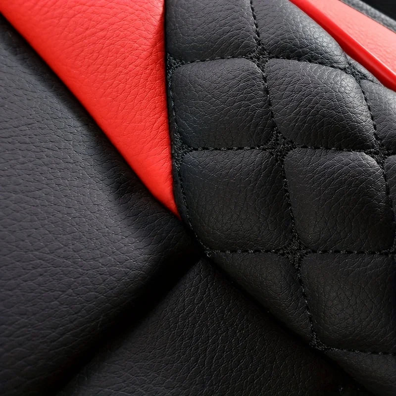 Elegant Universal Faux Leather Car Seat Cover by Tand: Easy-Clean, Comfort Design, Fits Major Models - Enhance Your Car's 5~8days