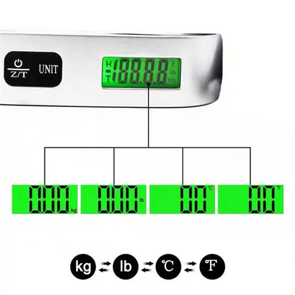 Portable Scale Digital LCD Display 110lb/50kg 7~11days