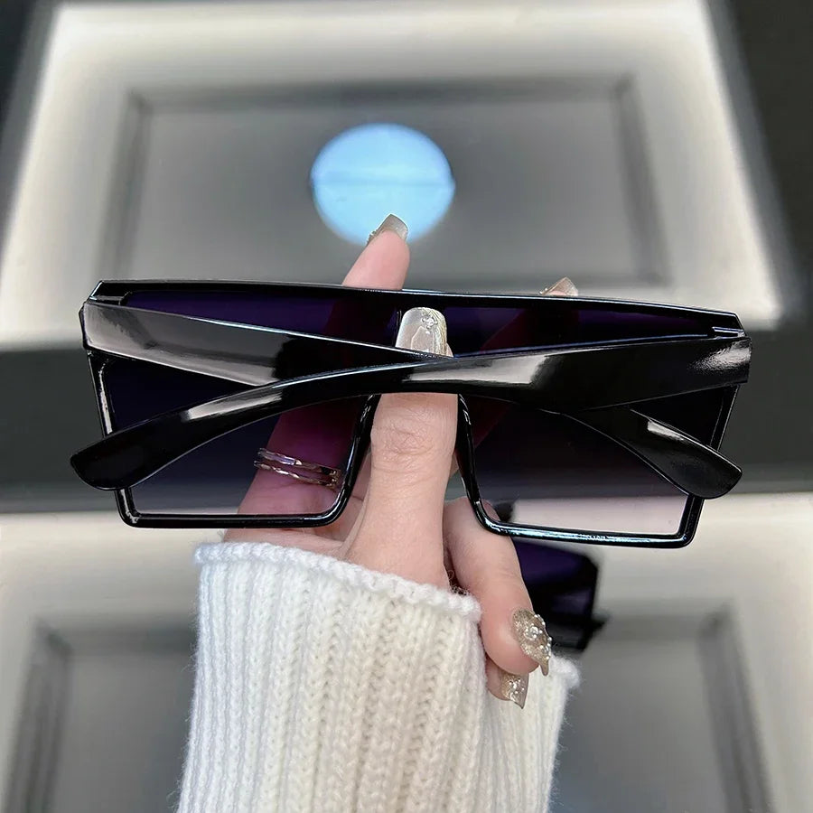 Fashion Vintage Square Sunglasses Women Men Brand Designer Retro Sun Glasses Female Male Frame Punk Mirror Oculos De Sol 9~13days