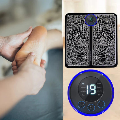 Electric Foot Massager Pad Muscle Massage Relaxation Trainer For Massage Fitness Outdoor Sport Home Family Relax 5~8days