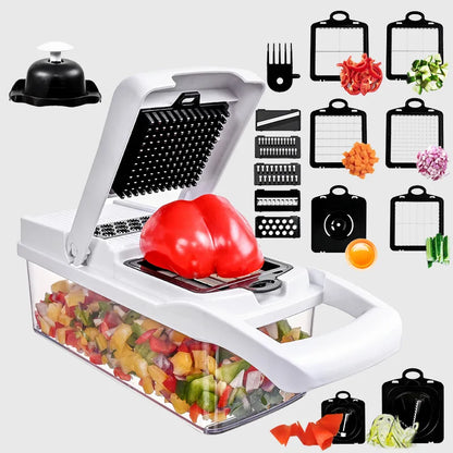 Kitchen Dicing Fruit Vegetable Cutter Grater Chopping Kitchen Gadgets 10~14days