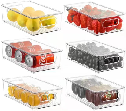 Refrigerator Organizer Bin Food Refrigerator Organizer Fridge Storage Box Organizers Plastic Food Storage kitchen Organizers 5~8days