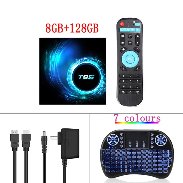 T95 android tv box Media Player 8~15days