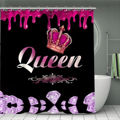 Queen 1/4 Piece Shower Curtain Set 11~15days