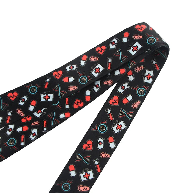 Medical Doctor Nurse Lanyards for Key Neck Strap For Card Badge Gym Key Chain Lanyard Key Holder DIY Hang Rope Keychain 7~11days