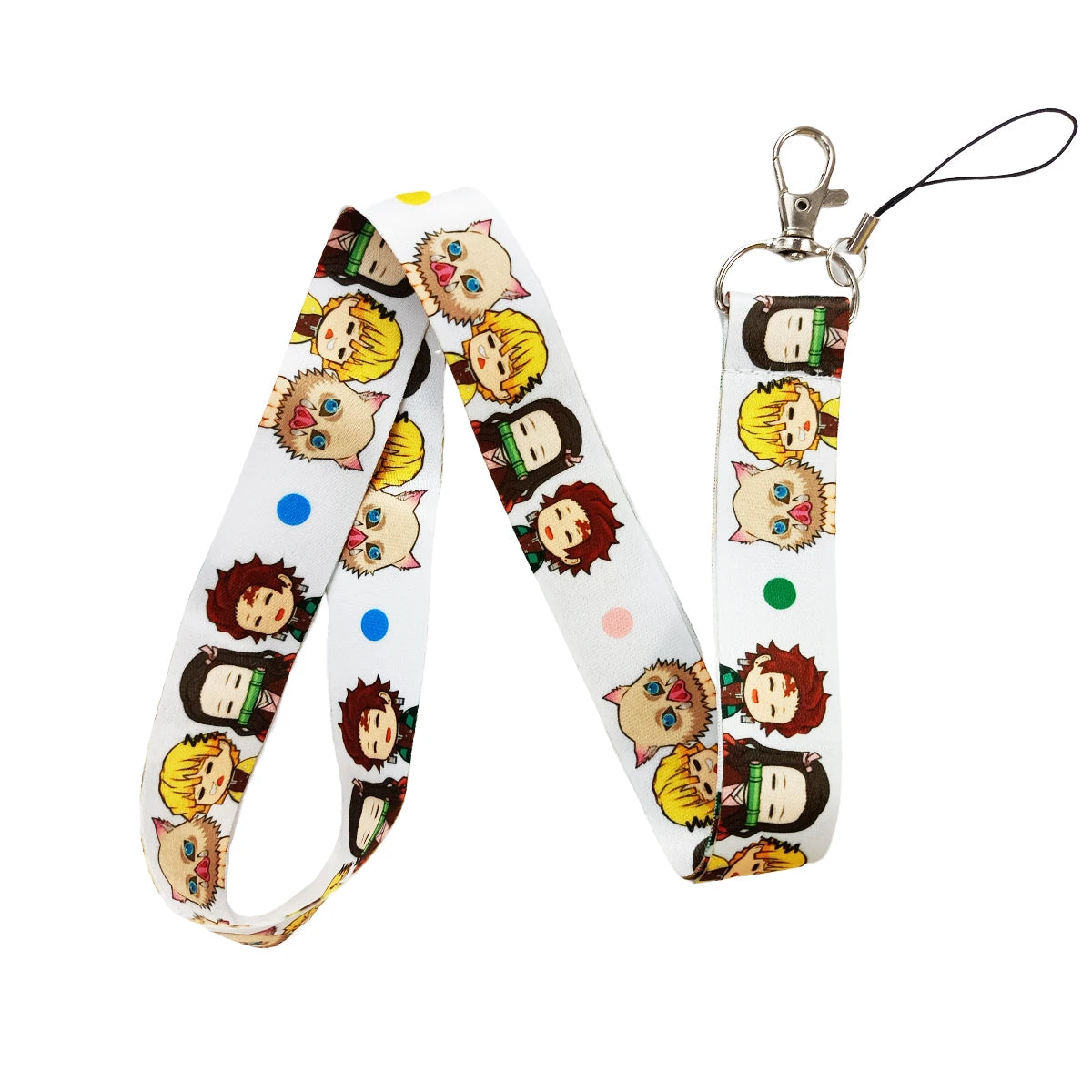 Anime Neck Strap Lanyards Keychain ID Card Pass Hang Rope Lariat Lanyard Key Chain Key Ring Badge Holder Accessories Gifts 7~11days