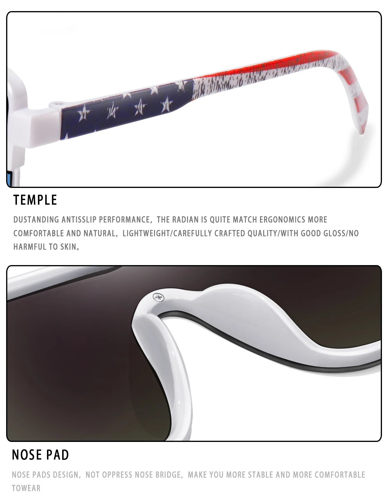 Square Big Frame Sunglasses Men/Women 10~13days
