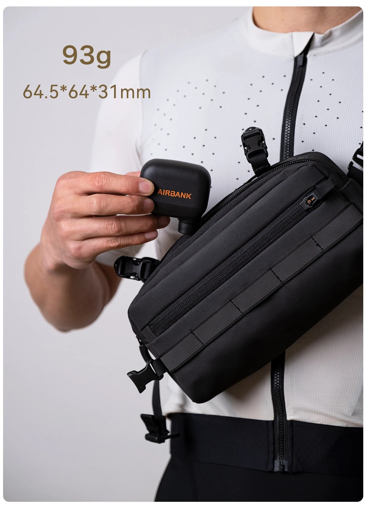 AIRBANK Pocket SE Mini Portable Electric Pump For Bicycle 9~14days