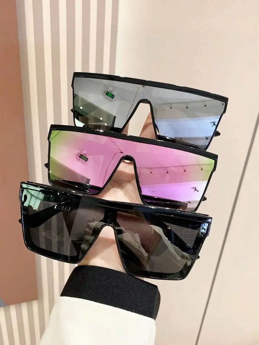 3pcs Unisex Square One-Piece Plastic Fashion 3~9days