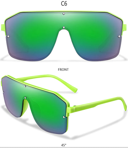 Square Big Frame Sunglasses Men/Women 10~13days