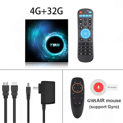 T95 android tv box Media Player 8~15days