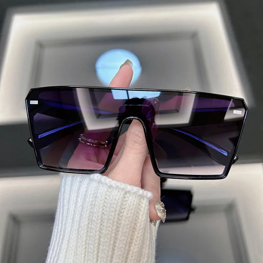 Fashion Vintage Square Sunglasses Women Men Brand Designer Retro Sun Glasses Female Male Frame Punk Mirror Oculos De Sol 9~13days