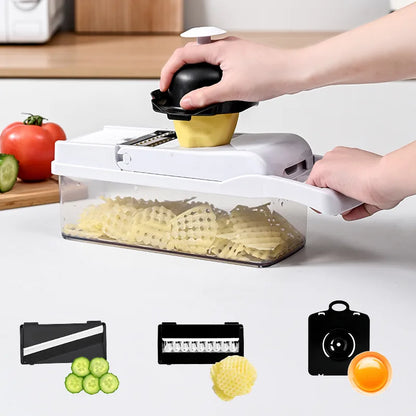 Kitchen Dicing Fruit Vegetable Cutter Grater Chopping Kitchen Gadgets 10~14days