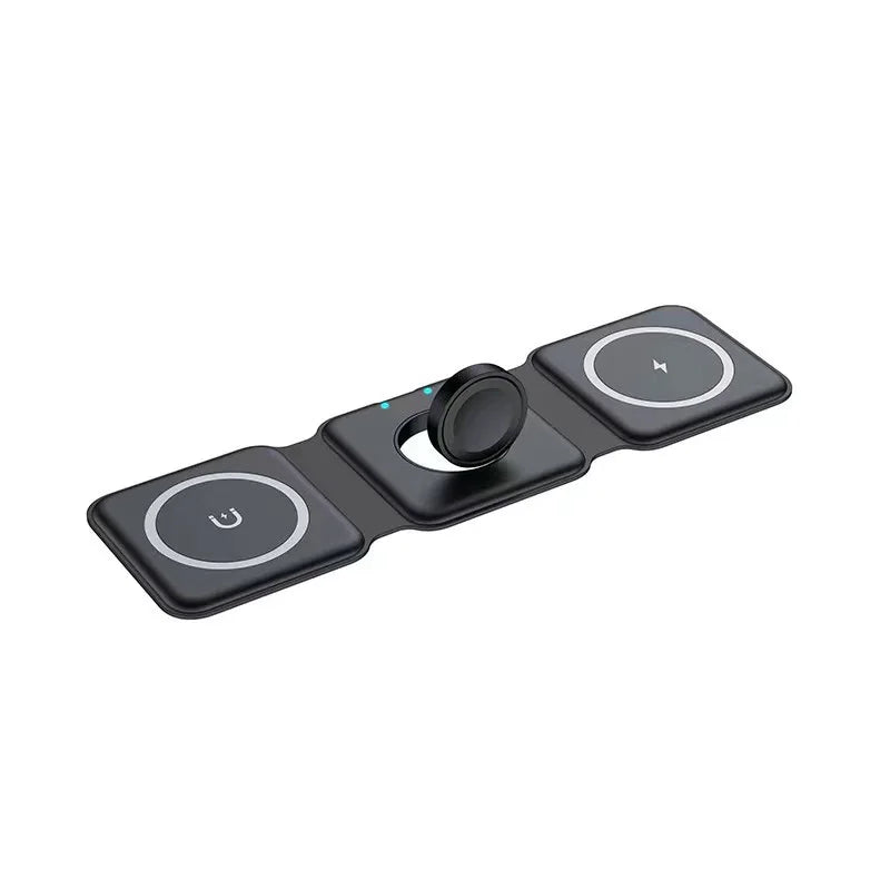 Magnetic Wireless Charger Mobile Phone Watch Headset Portable Fast Charging 8~13days