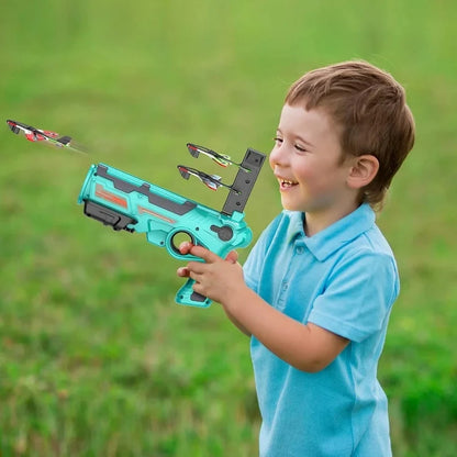 Children's Toy for Boys 3 to 5 Years Ejection Aircraft Shooting Game 11~15days