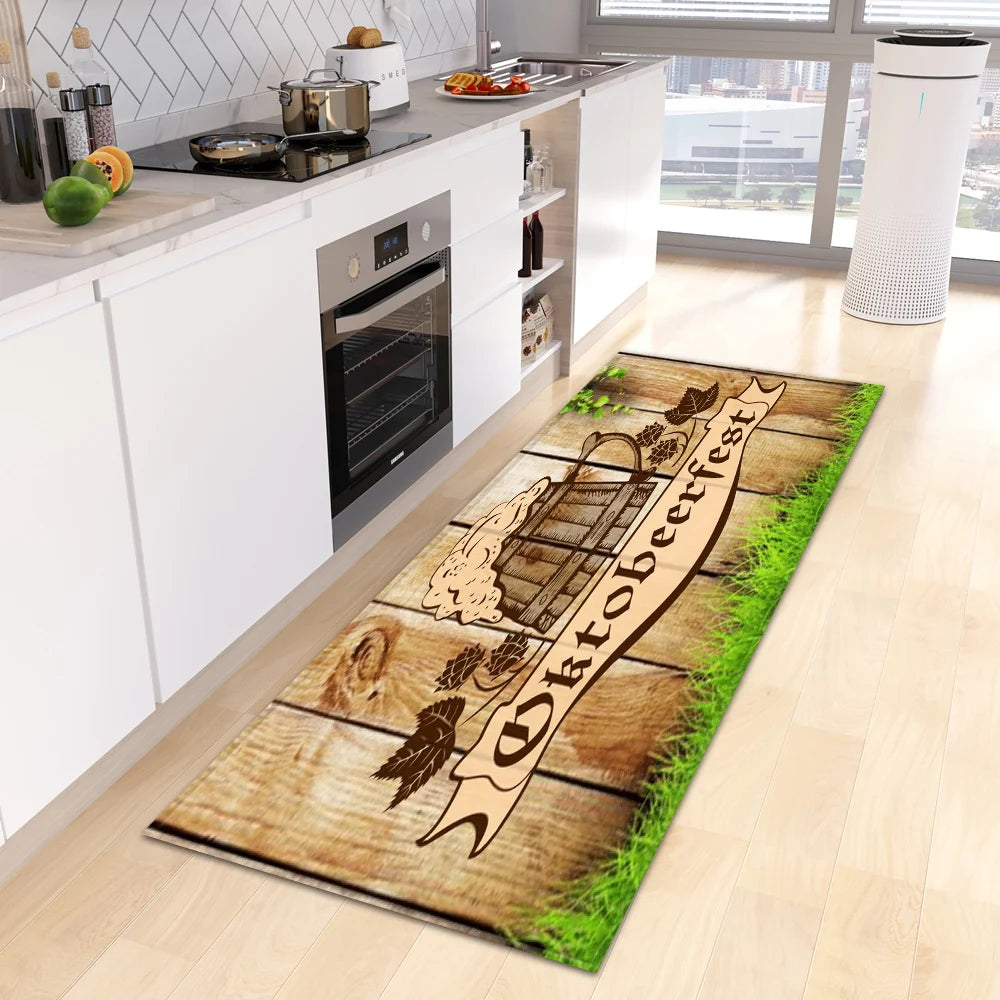 Entrance Doormat House Kitchen Rug Non-Slip Foot Mat 9~13days