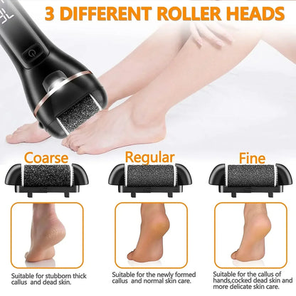 Rechargeable Electric Foot File Callus Remover Machine Pedicure Device Foot Care Tools Feet For Heels Remove Dead Hard Skin 7~10days