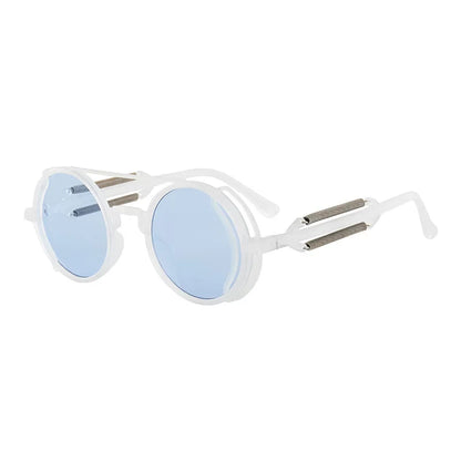Steampunk Sunglasses UV400 Round Frame 10~13days