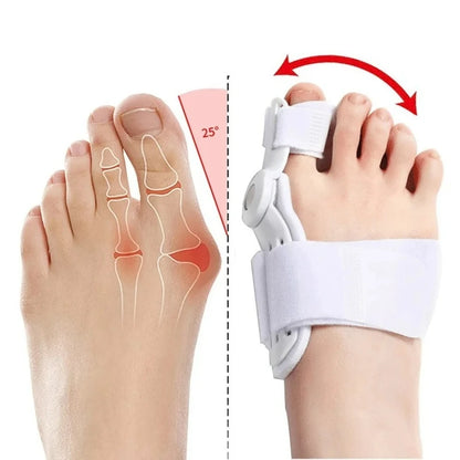 2pcs Big Bone Toe Bunion Splint Straightener Corrector Foot Pain Relief Hallux Valgus Feet Care Protector Foot Care Tools 5~8days