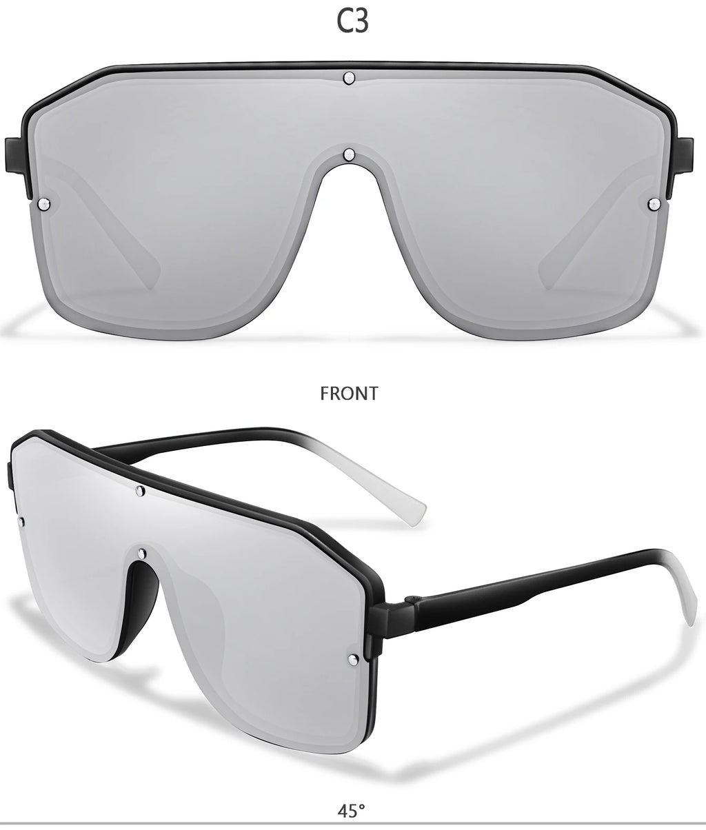 Square Big Frame Sunglasses Men/Women 10~13days