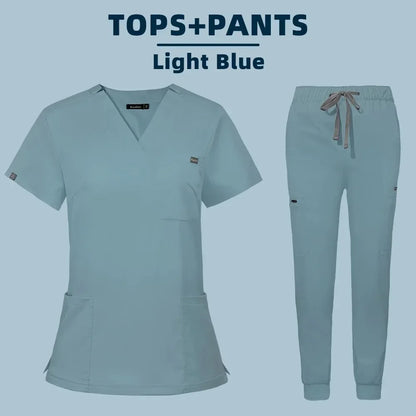 Operating Room Medical Uniform Scrubs Hospital Working Scrubs Set 3~8days