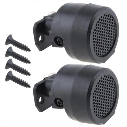 2 Pair Of 500w Pre-wired Dome Audio System Super Loud Tweeter Speakers For Auto Car 7~10days