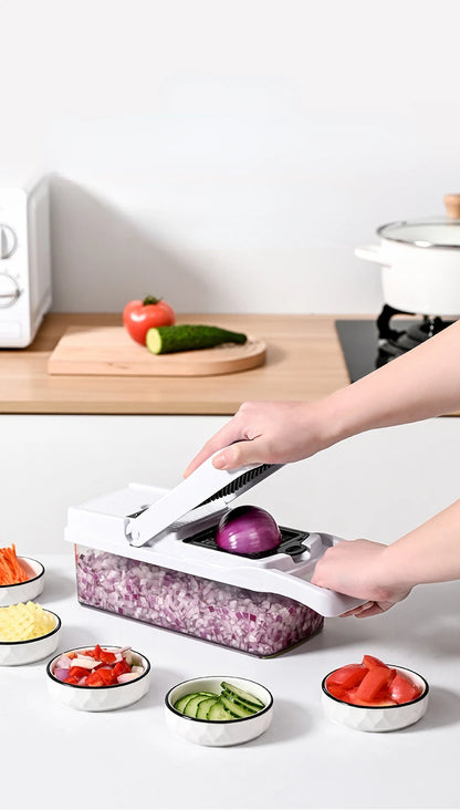 Kitchen Dicing Fruit Vegetable Cutter Grater Chopping Kitchen Gadgets 10~14days