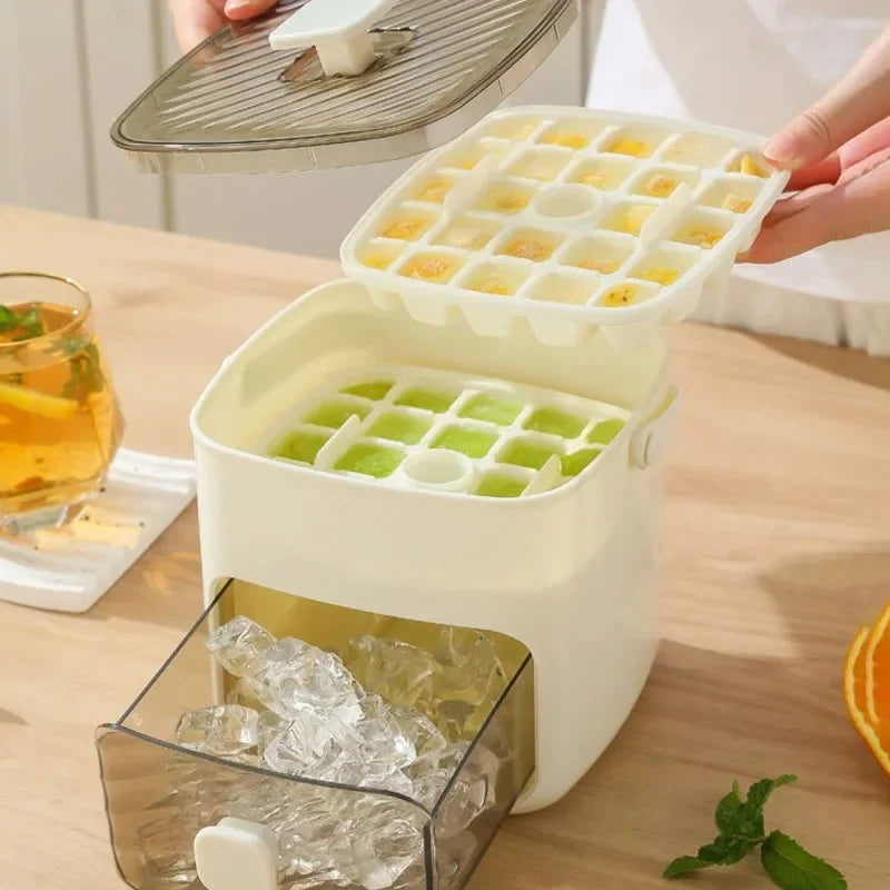 48 Grid Ice Cube Mold Reusable Refrigerator Ice Maker 6~12days
