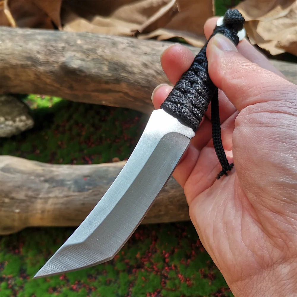 Stainless Steel Blade Fixed Knife 2~8days