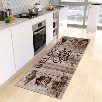 Entrance Doormat House Kitchen Rug Non-Slip Foot Mat 9~13days