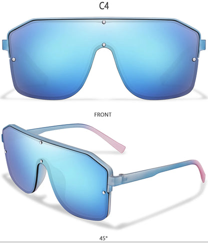 Square Big Frame Sunglasses Men/Women 10~13days
