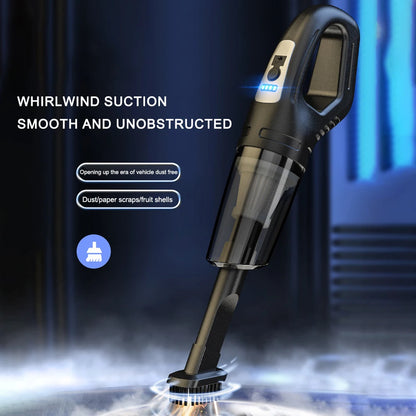 12W Car Cordless Vacuum Cleaner Portable Handheld Vacuum Powerful Suction Mini Vacuum Cleaner USB Rechargeable for Vehicle/Home 9~12days