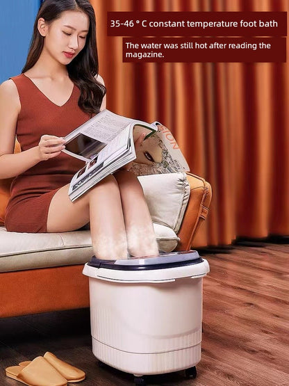 Foot Bath Tub Constant Temperature Electric Massage Fumigation Foot Bath Barrel 8~10days