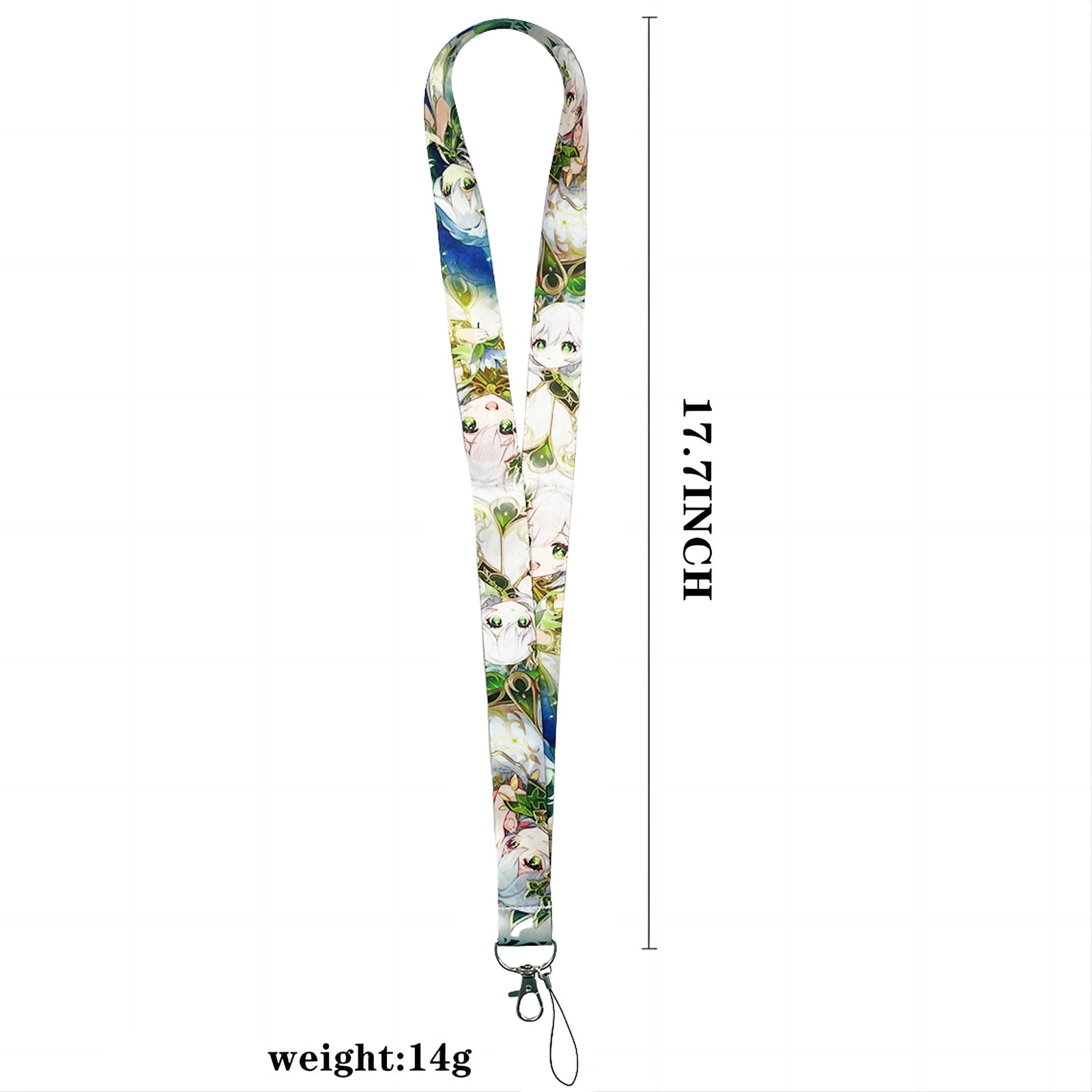 Anime Neck Strap Lanyards Keychain ID Card Pass Hang Rope Lariat Lanyard Key Chain Key Ring Badge Holder Accessories Gifts 7~11days