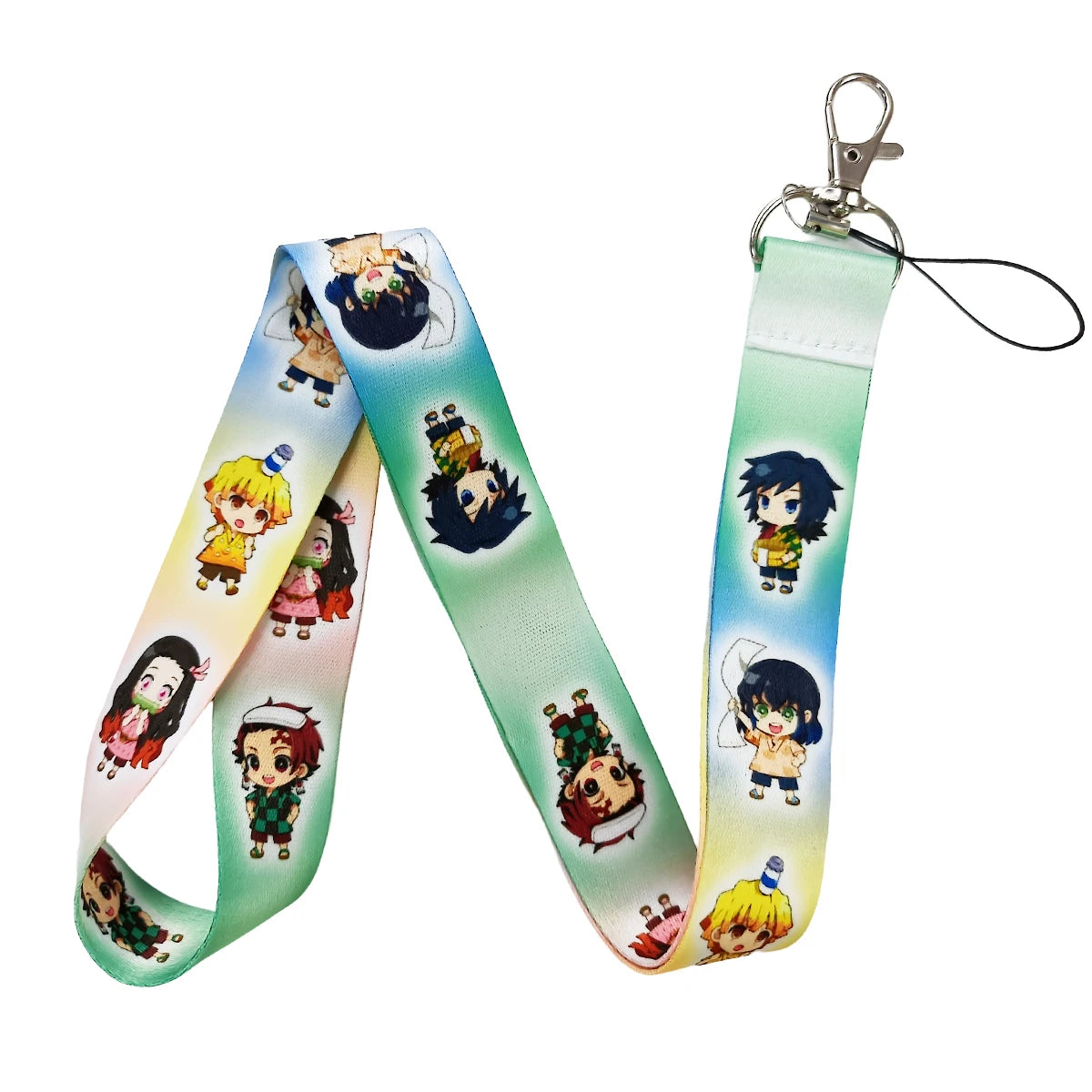 Anime Neck Strap Lanyards Keychain ID Card Pass Hang Rope Lariat Lanyard Key Chain Key Ring Badge Holder Accessories Gifts 7~11days