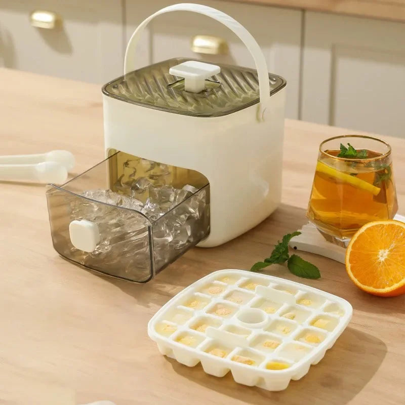 48 Grid Ice Cube Mold Reusable Refrigerator Ice Maker 6~12days
