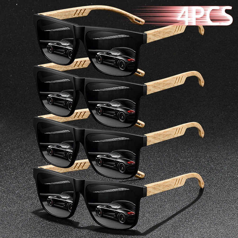 4PCS Luxury Designer Sunglasses Set 9~13days