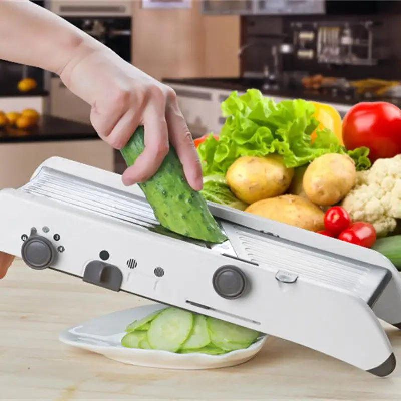 Mandoline  Vegetable Cutter Slicer Manual Professional Grater With Adjustable 304 Stainless Steel Blades Vegetable Kitchen Tool 7~10days