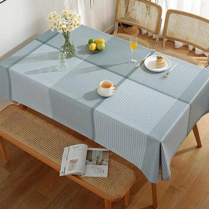 Modern Concise Style Pattern Waterproof Rectangular Polyester Tablecloth 9~13days