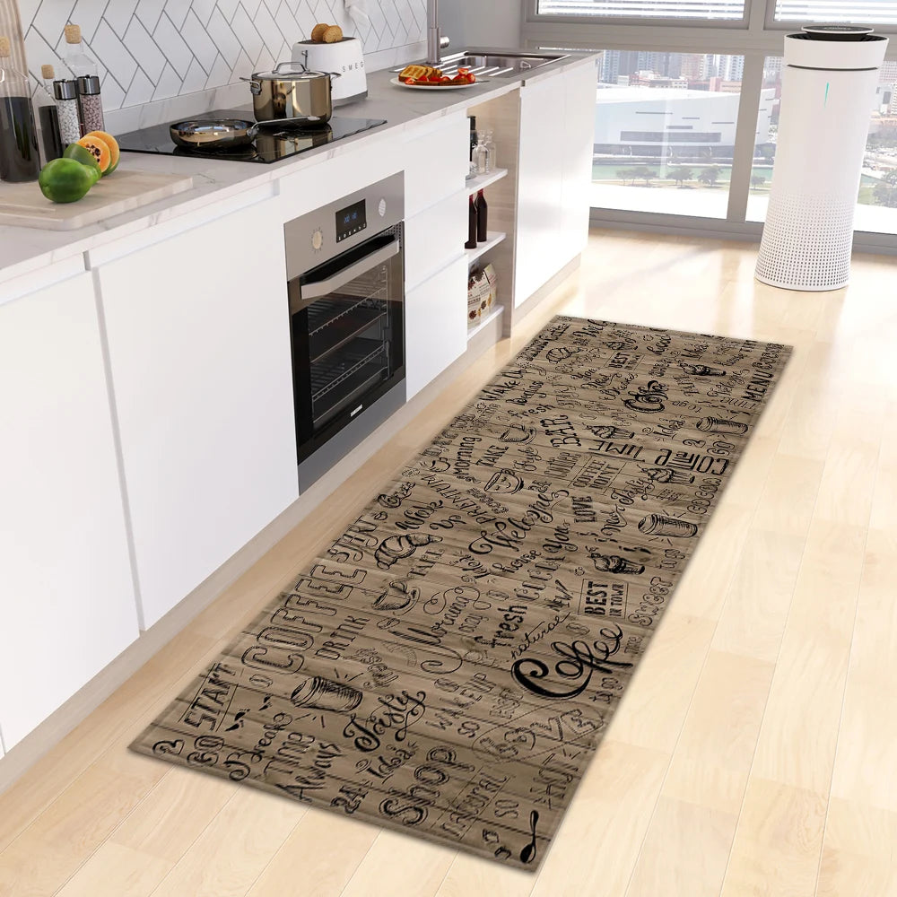 Entrance Doormat House Kitchen Rug Non-Slip Foot Mat 9~13days