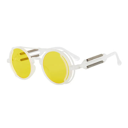 Steampunk Sunglasses UV400 Round Frame 10~13days